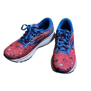Brooks Ghost 14 Pink Blue Size 8